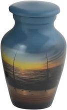 Load image into Gallery viewer, At Peace Memorials Cabo Fishing Keepsake Urn for Ashes
