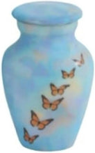Load image into Gallery viewer, At Peace Memorials Butterfly Keepsake Urn for Ashes