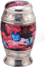 Load image into Gallery viewer, At Peace Memorials Nirvana Flowers Keepsake Urn for Ashes