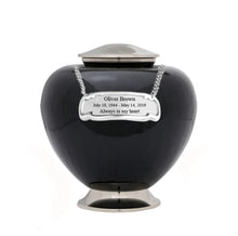 Load image into Gallery viewer, Large/Adult 200 Cubic Inches Baroque Shadow Brass Funeral Cremation Urn