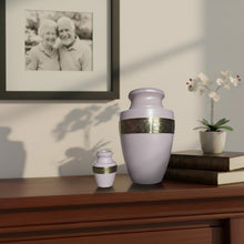 Load image into Gallery viewer, At Peace Memorials Tranquility Pink Keepsake Urn for Ashes