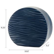 Load image into Gallery viewer, At Peace Memorials Windham Textured Soft Waves Glossy Blue