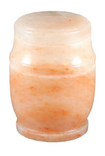 Load image into Gallery viewer, Biodegradable, Eco-Friendly Salt Funeral Cremation Urn, 90 Cubic Inches