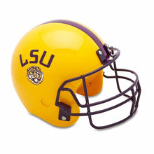 Load image into Gallery viewer, LSU Louisiana State University Football Helmet 225 Cubic Inches Cremation Urn
