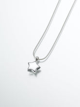 Load image into Gallery viewer, Sterling Silver Star Memorial Jewelry Pendant Funeral Cremation Urn