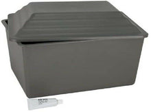 Load image into Gallery viewer, Large/Adult Gray Polymer Urn Vault for Ground Burial for Funeral Cremation Urn