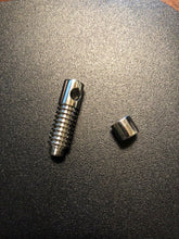 Load image into Gallery viewer, Titanium Cylinder Memorial Jewelry Pendant Funeral Cremation Urn