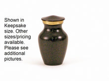 Load image into Gallery viewer, New,Solid Brass Set of 4 MAUS Earth Keepsake Cremation Urns,5 Cubic Inches each