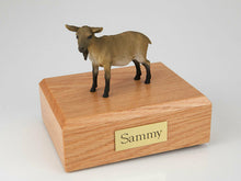 Load image into Gallery viewer, Goat Brown Figurine Wildlife Cremation Urn Available in 3 Diff. Colors & 4 Sizes