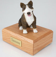 Load image into Gallery viewer, Bull Terrier Pet Funeral Cremation Urn Available in 3 Different Colors & 4 Sizes