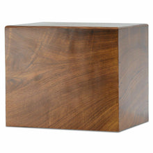 Load image into Gallery viewer, Extra-Large 350 Cubic Inch Windsor Wood Companion Cremation Urn for Ashes