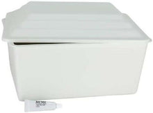Load image into Gallery viewer, Large/Adult White Polymer Urn Vault for Ground Burial Funeral Cremation Urn