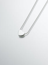 Load image into Gallery viewer, Sterling Silver Double Chamber Heart Memorial Jewelry Funeral Cremation Urn