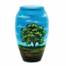 Load image into Gallery viewer, Large/Adult 210 Cubic Inches Tree of Life Funeral Cremation Urn for Ashes