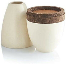 Load image into Gallery viewer, Biotree Planter Cremation Urn Natural Bamboo & Plant Fiber Holds 90 Cubic Inches