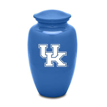 Load image into Gallery viewer, University Of Kentucky Wildcats 210 Cubic Inch Large/Adult Funeral Cremation Urn
