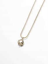 Load image into Gallery viewer, Gold Vermeil 4 Leaf Clover Memorial Jewelry Pendant Funeral Cremation Urn