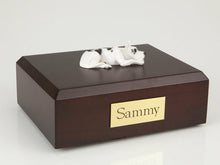 Load image into Gallery viewer, Great Dane, Harlequin Ears Up Pet Cremation Urn Avail in 3 Diff Colors & 4 Sizes