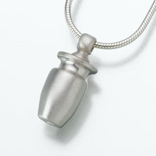 Load image into Gallery viewer, Sterling Silver Small Urn Pendant Funeral Cremation Jewelry Urn For Ashes