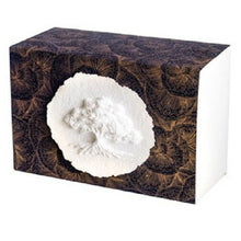 Load image into Gallery viewer, XLarge 300 Cubic Inch Biodegradable Box Cremation Urn w/Cotton Tree of Life