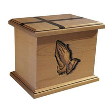 Load image into Gallery viewer, Large/Adult 225 Cubic Inch Inspiration Maple Funeral Cremation Urn- Made in USA
