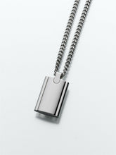 Load image into Gallery viewer, Stainless Steel Flask Memorial Jewelry Pendant Funeral Cremation Urn