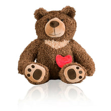 Load image into Gallery viewer, Small/Keepsake 2 Cubic Inches Dark Brown Teddy Bear Cremation Urn for Ashes