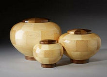 Load image into Gallery viewer, Truth Adult Wood Funeral Cremation Urn, 220 Cubic Inches