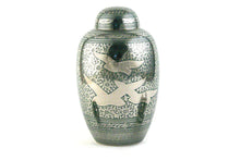 Load image into Gallery viewer, New,Solid Brass Going Home 6 Keepsake Set Cremation Urns, 5 Cubic Inches each