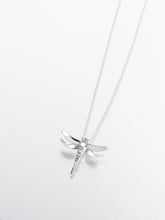 Load image into Gallery viewer, Sterling Silver Dragonfly Memorial Jewelry Pendant Funeral Cremation Urn