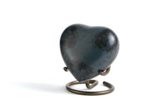 Load image into Gallery viewer, Keepsake Funeral Cremation Urn for ashes,5 Cubic Inches-Glenwood Gray Marble