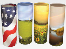 Load image into Gallery viewer, Biodegradable, Eco Friendly Adult Ash Scattering Tube Cremation Urn