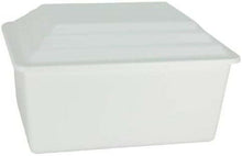 Load image into Gallery viewer, Large/Adult White Polymer Urn Vault for Ground Burial Funeral Cremation Urn