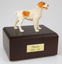 Load image into Gallery viewer, Brittany Brown Pet Funeral Cremation Urn Available in 3 Diff Colors & 4 Sizes