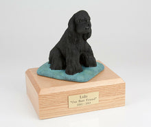 Load image into Gallery viewer, Black Cocker Pet Funeral Cremation Urn Available in 3 Diff Colors & 4 Sizes