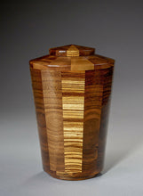 Load image into Gallery viewer, Almighty Infant/Child/ Pet Wood Funeral Cremation Urn, 75 Cubic Inches