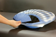 Load image into Gallery viewer, Biodegradable Aqua Shell Adult/Companion Funeral Cremation Urn, 400 Cubic Inches