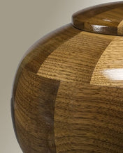 Load image into Gallery viewer, Wisdom Adult Black Walnut Wood Funeral Cremation Urn, 220 Cubic Inches