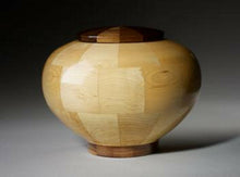 Load image into Gallery viewer, Truth Adult Wood Funeral Cremation Urn, 220 Cubic Inches