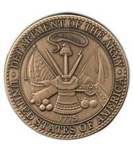 Load image into Gallery viewer, Large/Adult 225 Cubic Inch Wood Army Funeral Cremation Urn-Made in USA