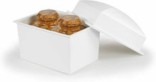 Load image into Gallery viewer, Crowne Vault Extra-Large White Polymer Double Funeral Cremation Urn Burial Vault