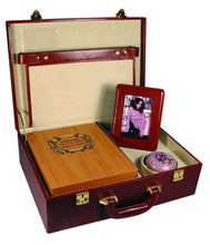 Load image into Gallery viewer, Large/Adult 215 Cubic Inches Case for Cremation Urn, Picture Frame & Jewel Dish