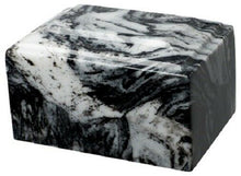 Load image into Gallery viewer, Small/Keepsake 2 Cubic Inch Marlin Tuscany Cultured Marble Funeral Cremation Urn