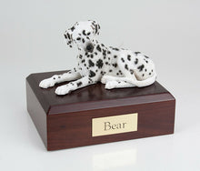 Load image into Gallery viewer, Dalmatian Pet Funeral Cremation Urn Available in 3 Different Colors & 4 Sizes