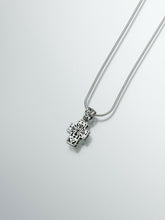 Load image into Gallery viewer, Sterling Silver Filigree Cross Memorial Jewelry Pendant Funeral Cremation Urn