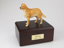 Load image into Gallery viewer, Golden Retriever Standing Pet Cremation Urn Available in 3 Diff Colors & 4 Sizes