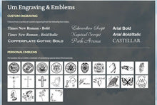 Load image into Gallery viewer, Small/Keepsake 45 Cubic Inch Bombay Cultured Granite Cremation Urn for Ashes