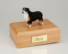 Load image into Gallery viewer, Australian Shepherd Pet Funeral Cremation Urn Avail in 3 Diff Colors & 4 Sizes