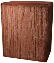 Load image into Gallery viewer, Large/Adult 200 Cubic Inch Harmony Dark Oak Maple Cremation Urn for Ashes