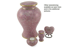 Load image into Gallery viewer, Cloisonne 4 Keepsake Set Funeral Cremation Urns for Ashes, 5 Cubic Inches each